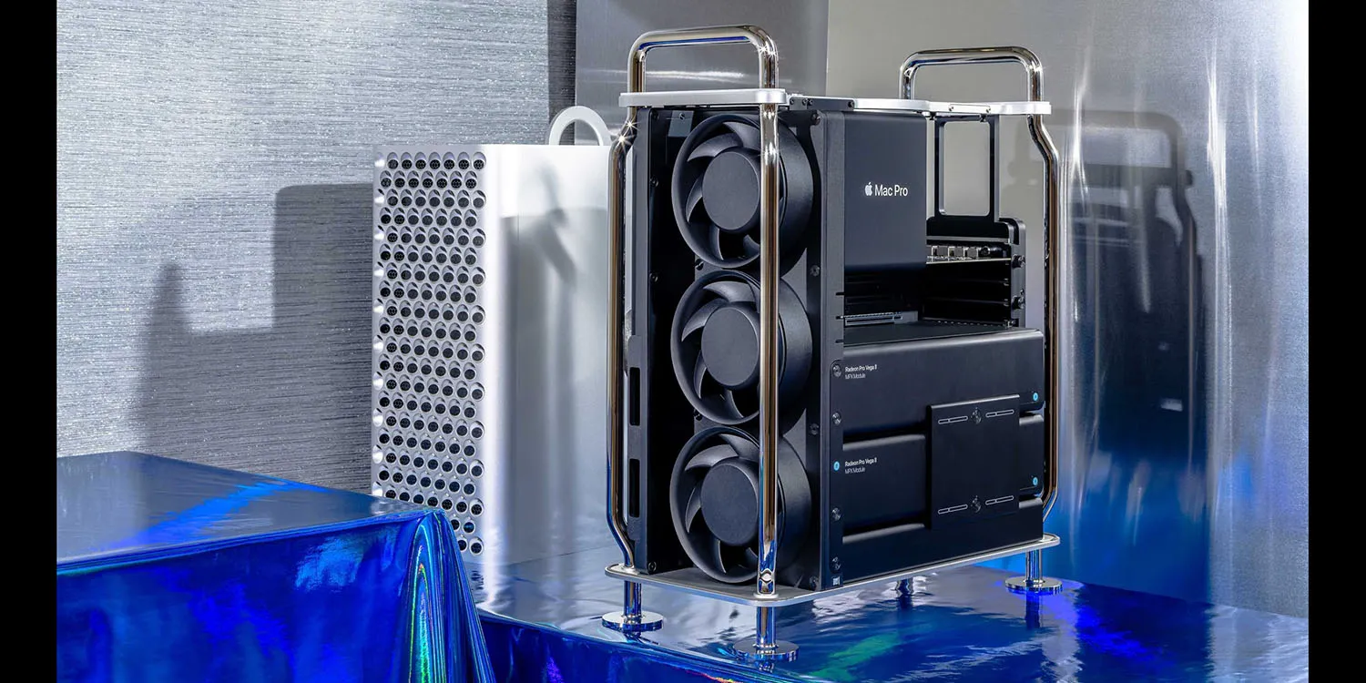 Mac Pro 7,1 triple fan array with asymmetric blade spacing